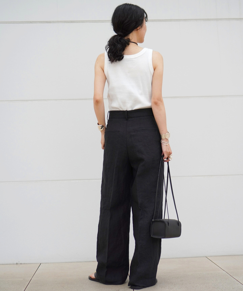 「EVERYDAY I LIKE.」 スラックス 38 ブラウン レディース_画像9