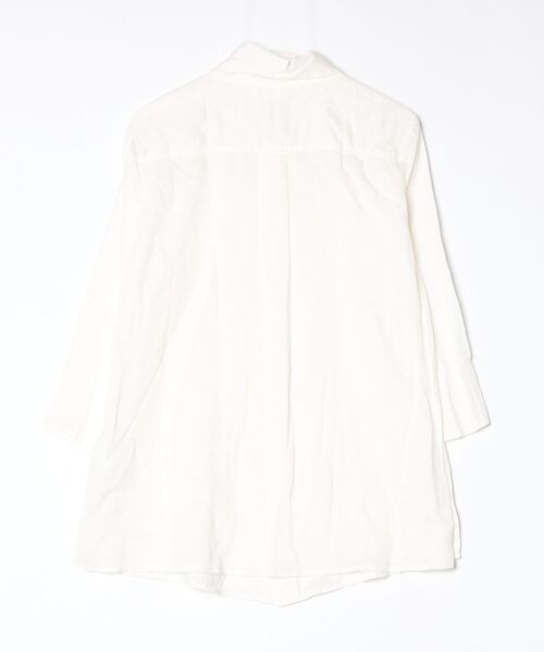 「Plantation」 長袖ブラウス M size ホワイト レディース_画像2