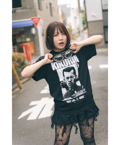 ビーバップハイスクール 激レア　菊りん　KOMANZ Tシャツ古着 tシャツ ビー・バップ・ハイスクール 高校与太郎行進曲 菊永淳一