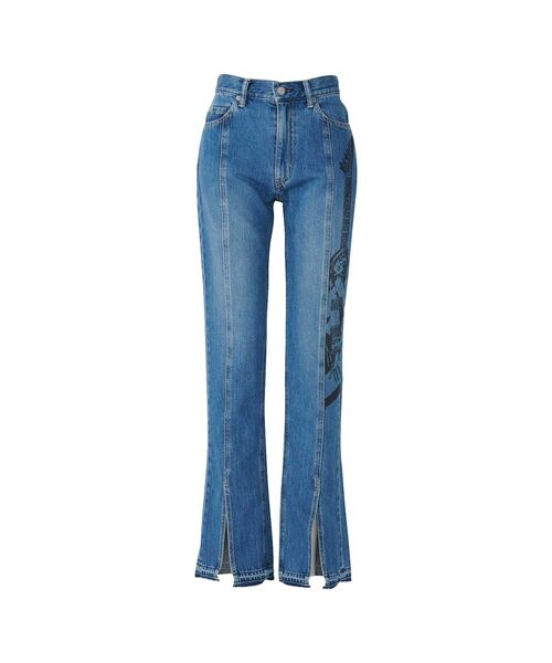 ヒステリックグラマー ブーツカットデニム HYSTERIC GLAMOUR（ヒステリックグラマー） ブーツカットデニムパンツ