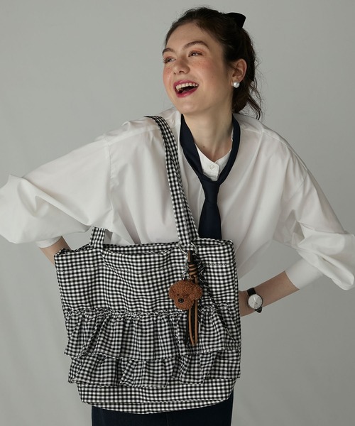 「BONLECILL Marche」 トートバッグ FREE レッド レディース_画像3