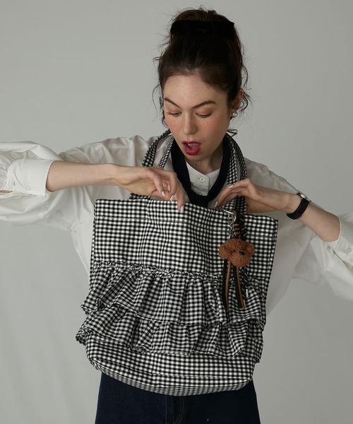「BONLECILL Marche」 トートバッグ FREE レッド レディース_画像6