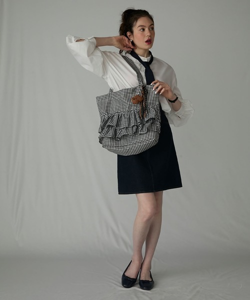 「BONLECILL Marche」 トートバッグ FREE レッド レディース_画像7