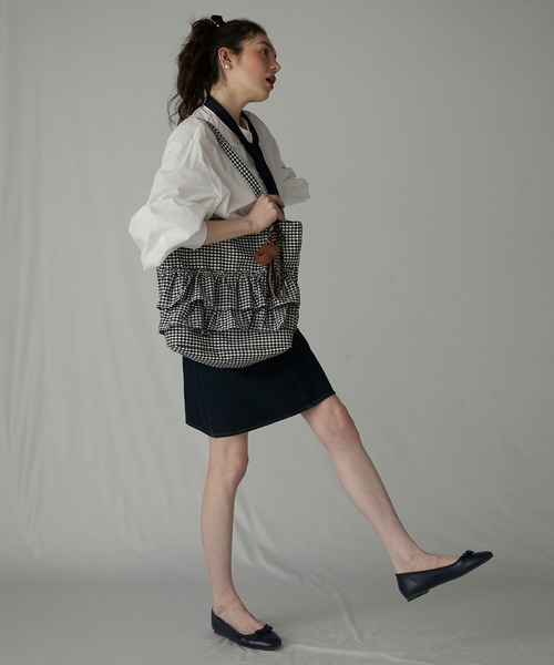 「BONLECILL Marche」 トートバッグ FREE レッド レディース_画像8