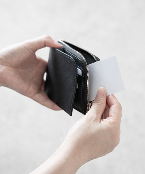 SENTI（センティ） 財布 センティ / Dyneema Leather BIFOLD ZIP