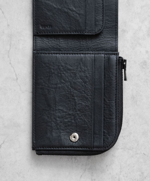 SENTI（センティ） 財布 センティ / Dyneema Leather BIFOLD ZIP