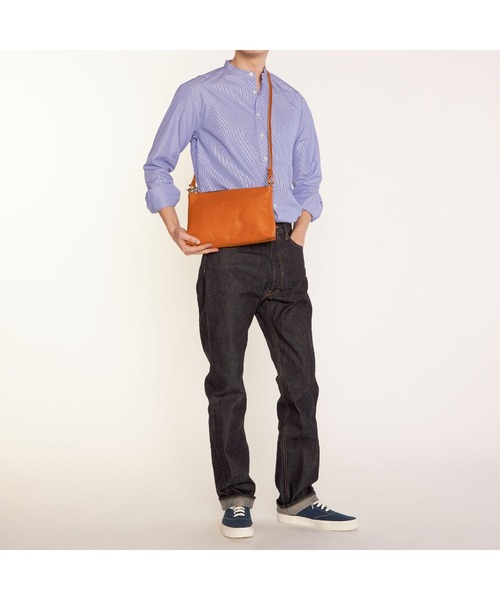 ショルダーバッグ バッグ IL BISONTE / ORIGINAL LEATHER / ショルダーバッグ レディース メンズの画像