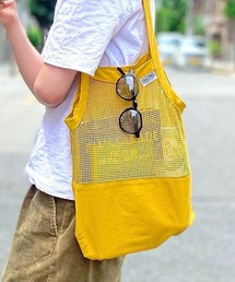 DULTON トートバッグ COTTON HALF MESH BAG S/コットン ハーフ