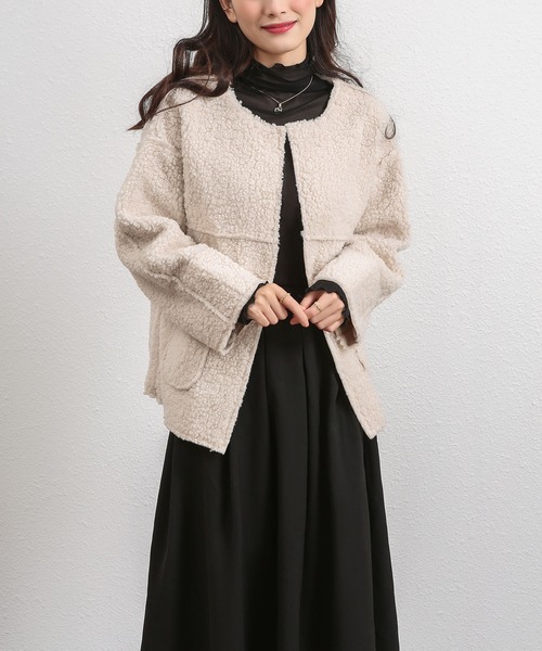 MAISON DE THERESE（メゾン ド テレーズ） ブルゾン アウター ボア