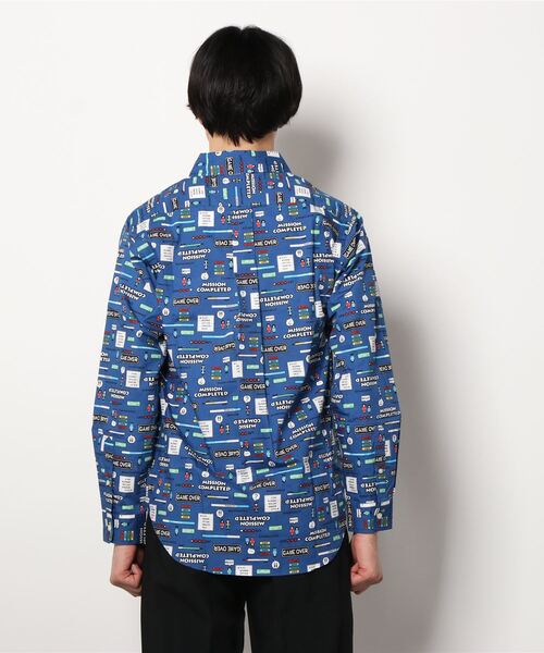 新品 ナツミオオサワ ブーケ柄 スカラップブラウス フリーサイズ 日本製 総柄 ◇コットン総柄刺繍ブラウス（シャツ・ブラウス） | one