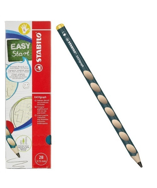STABILO（スタビロ） ペン かきかた鉛筆 イージーグラフ・左利き用 6本