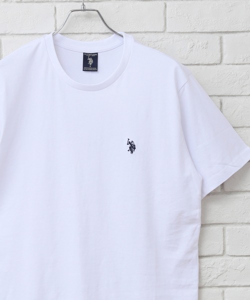 tシャツ Tシャツ 【U.S. POLO ASSN./ユーエスポロアッスン】ポニー刺繍 クルーネック ワンポイントTシャツ1,980円