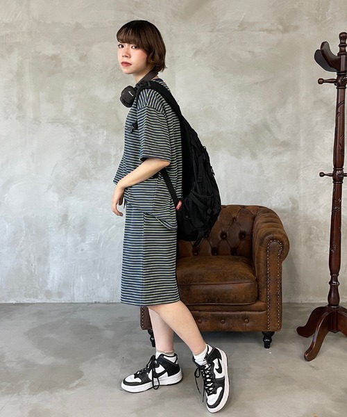 パンツ ボーダー裏毛ハーフパンツ【SETUP可】|ZOZOTOWN |09