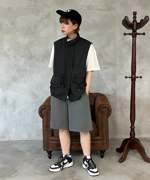 パンツ ボーダー裏毛ハーフパンツ【SETUP可】|ZOZOTOWN |14