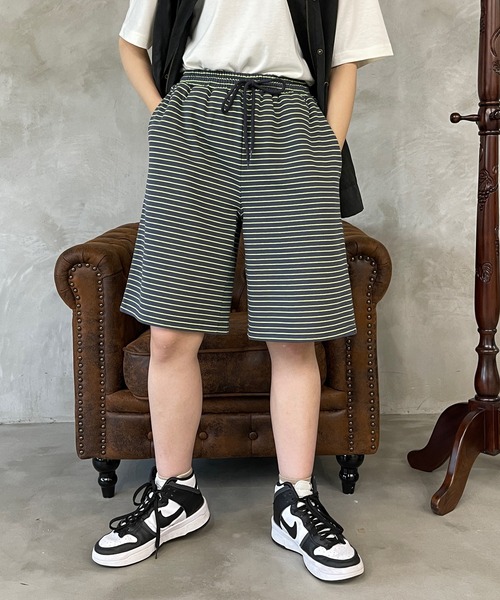 パンツ ボーダー裏毛ハーフパンツ【SETUP可】|ZOZOTOWN |11