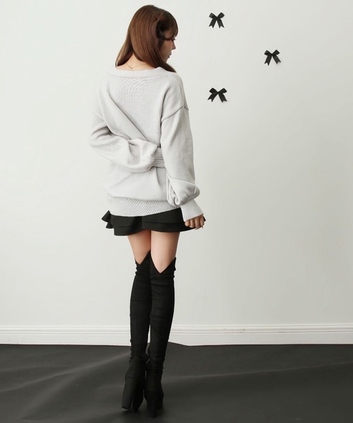 Diable baiser（ディアブルベーゼ） スカート ハイウエストティアード