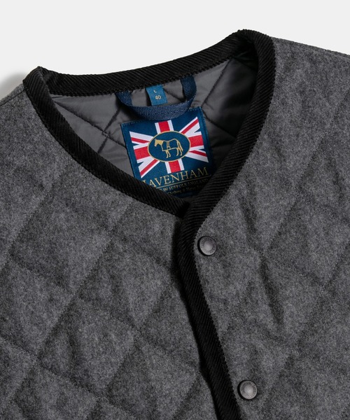 LAVENHAM（ラベンハム） ベスト ジレ Wool Thornham Mens / ウール