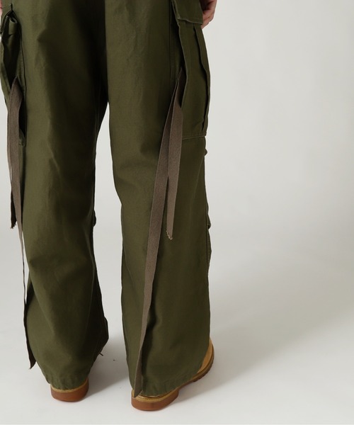 AVIREX AO55 復刻版ビンテージパンツ AVIREX ” ” Special ” Camouflage × painted Design military