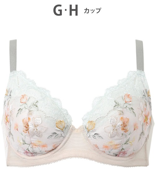 新品未使用Yue 小さく見せるブラ　G75 新品未使用Yue 小さく見せるブラ G75 Yue ブラック 小さく見せるブラ