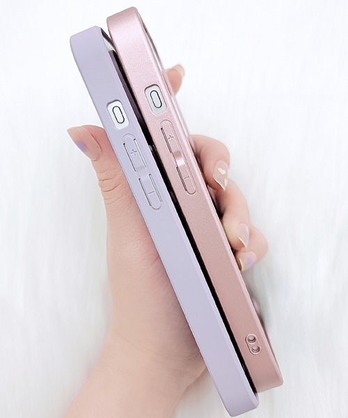 iPhone レースフラワー バタフライパターン クリア 保護カバー Lace Ladies（レースレディース） スマホケース 3Dフラワーバタフライ