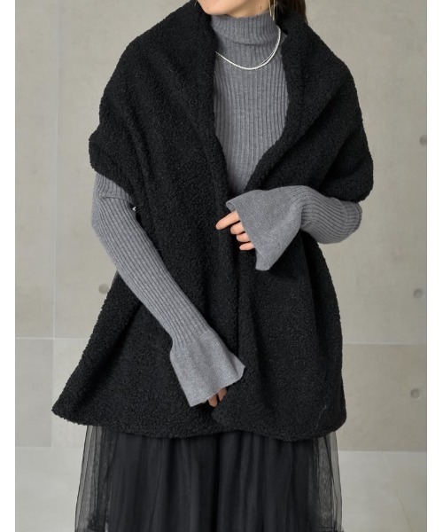 マフラー テディボアショールマフラー レディース : 79908770  