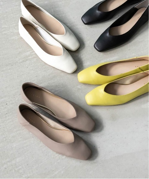 【RANDA】Vカットバブーシュ RANDA パンプス ソフトVカットバブーシュ : ZOZOTOWN Yahoo!店