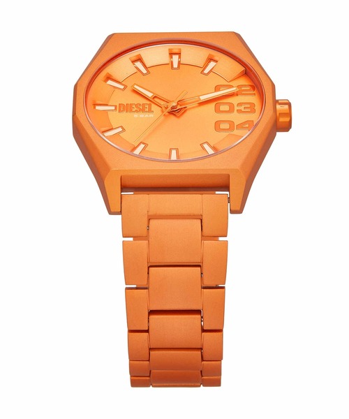 DIESEL オレンジクオーツ　13店舗限定品 DIESEL（ディーゼル） 腕時計 腕時計 メンズ アナログ アルミニウム