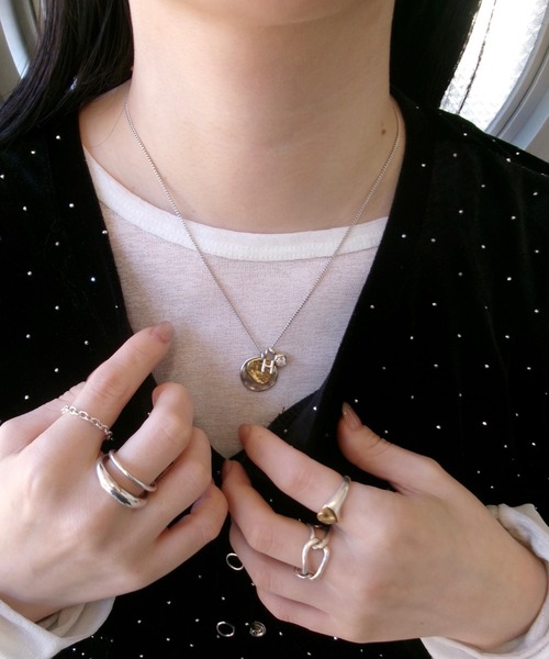 TEN. ネックレス SILVER925 18KGP ルターネックレス レディース メンズ