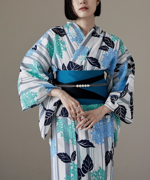 asaka 浴衣 浴衣セット レディース 大人浴衣ブランド 綿仕立て