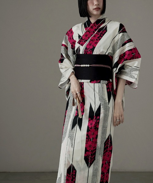 asaka 浴衣 浴衣セット レディース 大人浴衣ブランド 綿仕立て上がり