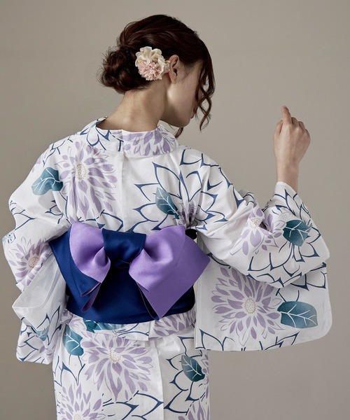 asaka 浴衣 浴衣セット レディース 大人浴衣ブランド 綿仕立て