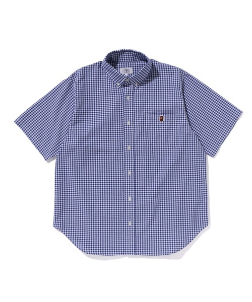 シャツ ONE POINT GINGHAM CHECK BD SHIRT メンズの画像