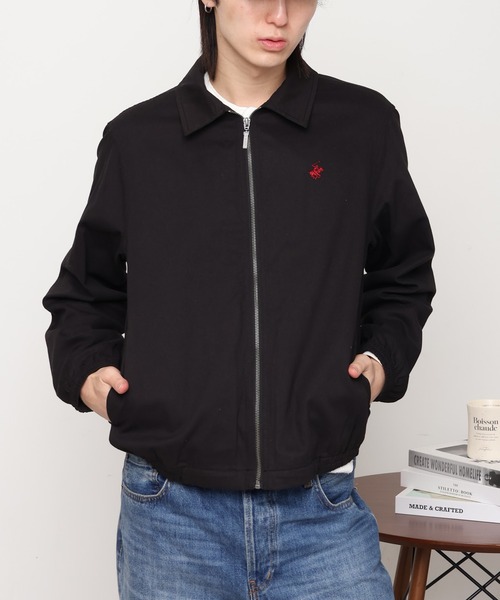 AFB（エーエフビー） ブルゾン アウター STUDDED HOODED BOMBER JACKET