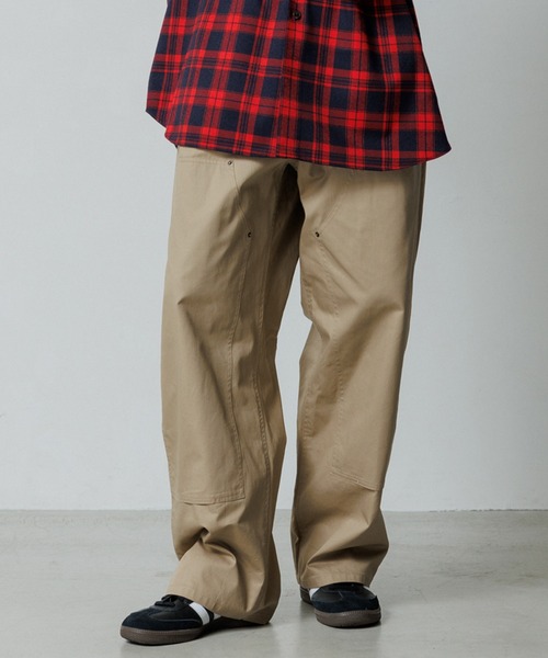 ADAM ET ROPE'（アダムエロペ） パンツ 「ZOZO限定」ヘリンボーン