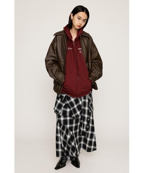 SLY フェイクシアリングジャケット