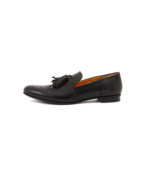 chausser」 スリッポン 24.0cm ブラック レディース TRAVEL SHOES by 