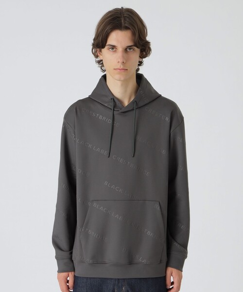 BLACK LABEL CRESTBRIDGE パーカー 「BLACK lab.」エンボスロゴ
