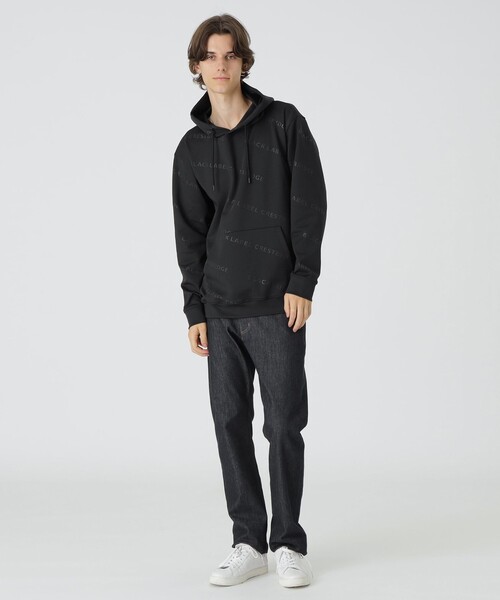 BLACK LABEL CRESTBRIDGE パーカー 「BLACK lab.」エンボスロゴ