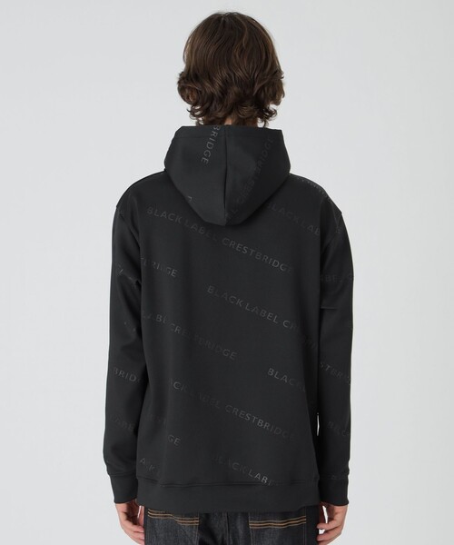 【新品未使用】BLACK LABEL CRESTBRIDGEジップパーカー/LL BLACK lab．】ラーベントリコットパーカー