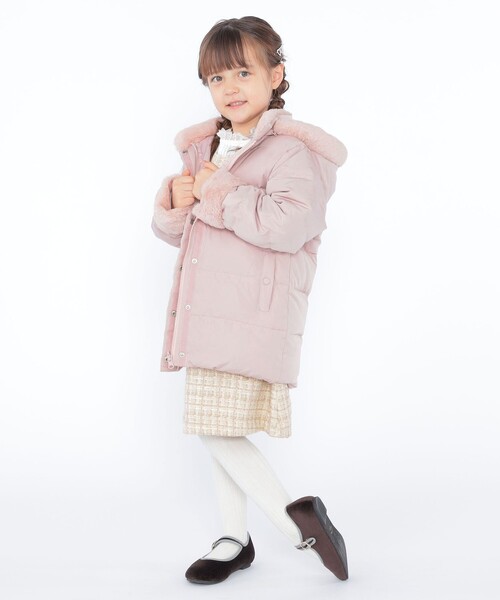 まとめ売り 女の子【130cm】31枚 ブランド多数 子供服 お着替え 秋冬服 SHIPS（シップス） ダウン アウター SHIPS KIDS:100〜130cm /「手洗い