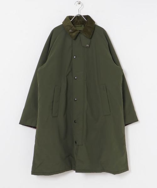 Barbour ユナイテッドアローズ別注ロングコート サイズ40 オリーブ BARBOUR コート | The MODERN STANDARD | UNITED ARROWS