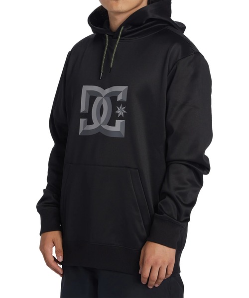DC SNOWBOARDING フード付きプルオーバー DC SHOES パーカー SNOWSTAR/DCプルオーバーボンディングロゴ