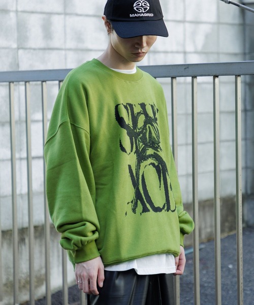 ◆SLOW ACID BLURRY クロップスウェット/6色/送料込◆ ◇SLOW ACID BLURRY クロップスウェット/6色/送料込◇ トップス