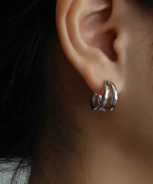 Paul Smith ピアス “Double Ring Motif” シングルピアス「250902