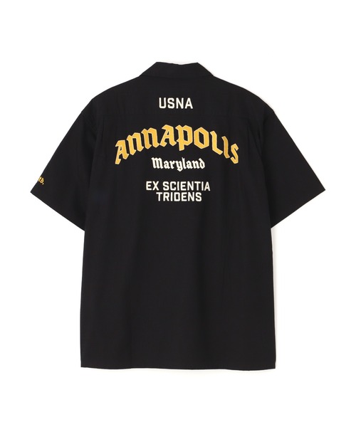 シャツ ANNAPOLIS WORK SHIRT / アナポリス 半袖ワークシャツ / AVIREX / アヴィレックス メンズ レディースの画像