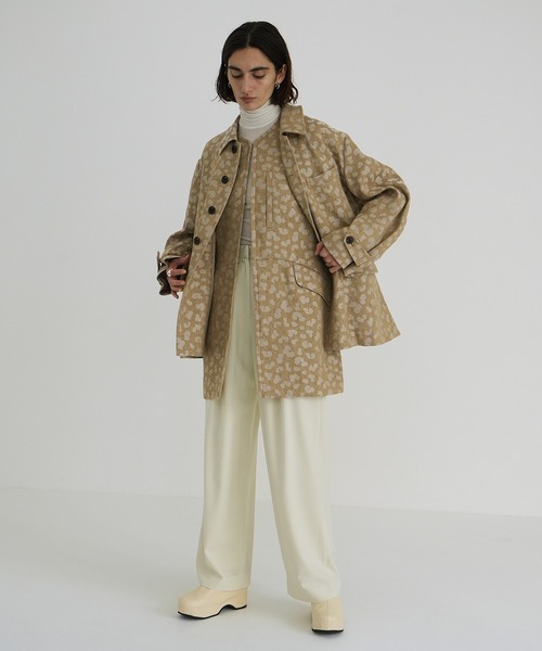 CLANE（クラネ） コート アウター LEOPARD HUNTING JACKET レディース