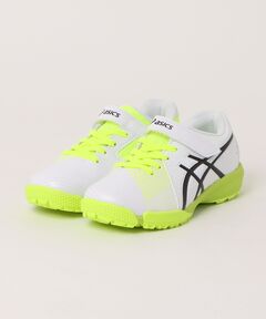 スニーカー ASICS LAZERBEAM アシックスレーザービーム FJ-MG「軽量」サッカーテイストモデル キッズスニーカー 通学 運動会 1本ベ