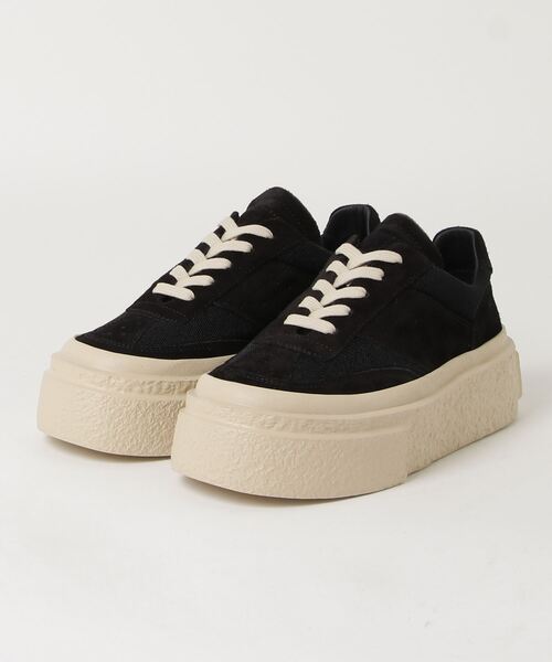 MM6 Maison Margielaマルジェラ　ロゴスニーカー　ブラック　36 MM6 Maison Margiela】ブラックスニーカー☆送料関税込み☆ (MM6