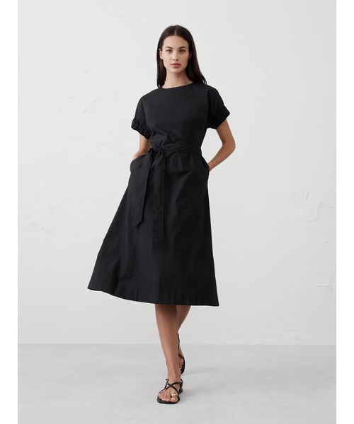 BANANA REPUBLIC ワンピース FACTORY STORE ポプリン ミディ