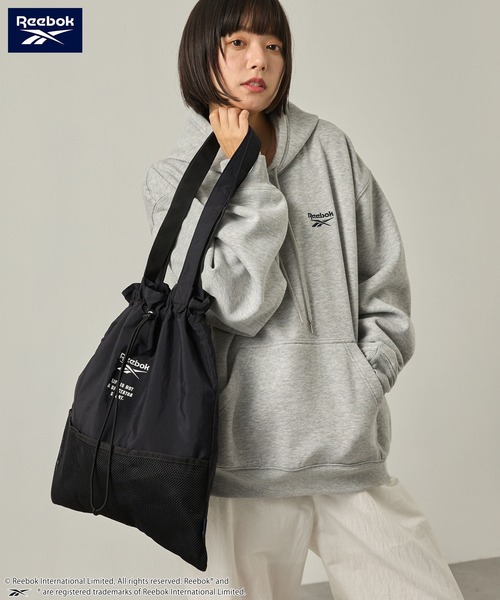 Reebok トートバッグ Reebok/リーボック 別注 ロゴ刺繍ナイロン